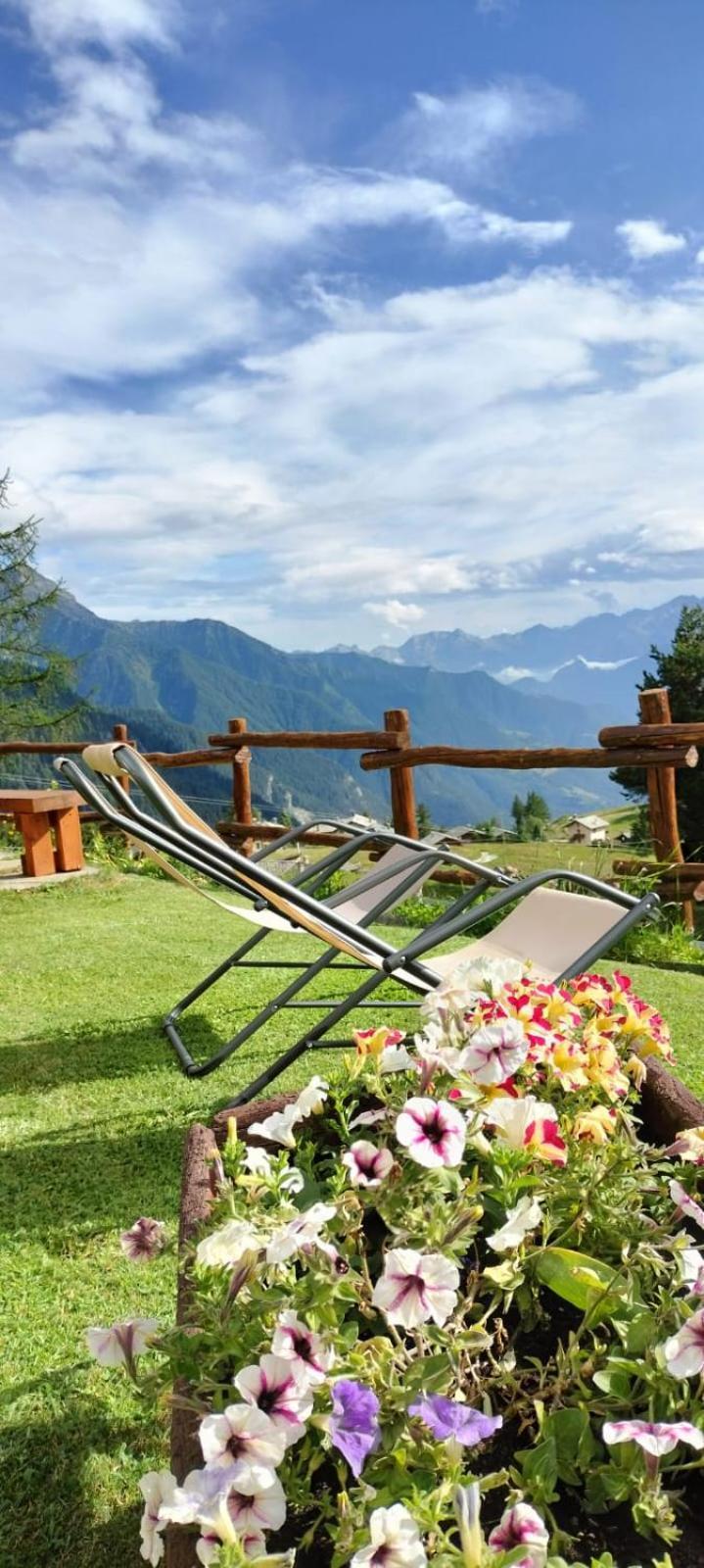 Le Coin Des Melezes - Nature & Trek - Camere In Baita Di Montagna Brusson Bagian luar foto